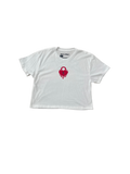 Locked Heart Crop Tee