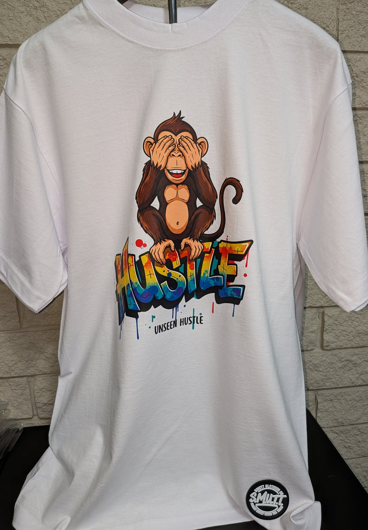 Unseen Hustle Tee – White