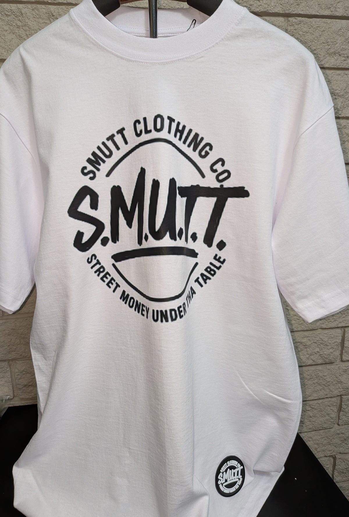 SMUTT Logo Tee – White