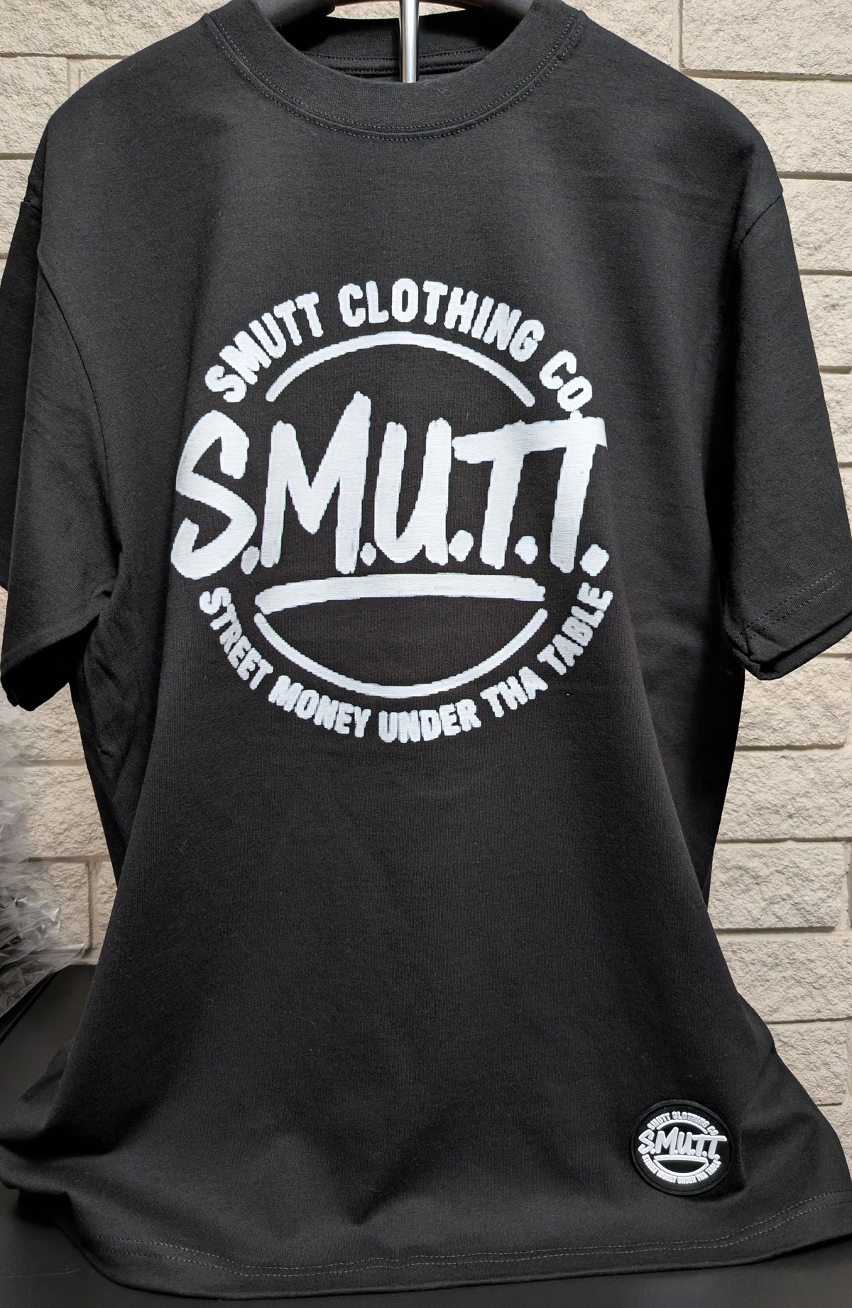 SMUTT Logo Tee – Black